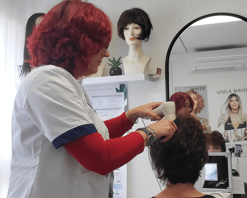 Soin du cheveu en institut